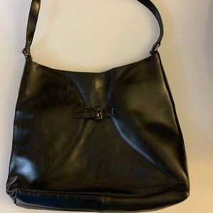 Furla Leather Shoulder Bag with COA